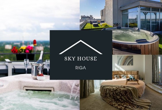 Sky House Riga - СПА отдых в пентхаусе