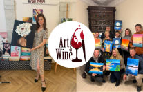 art wine gleznosanas meistarklase