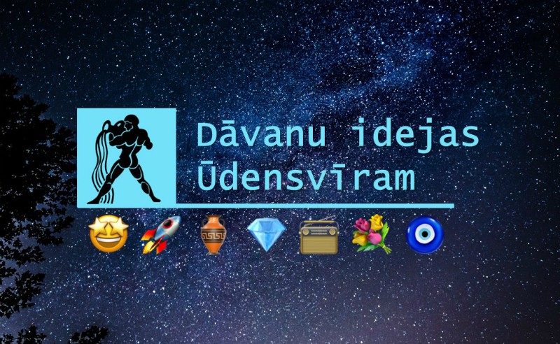 Dāvanas Ūdensvīram