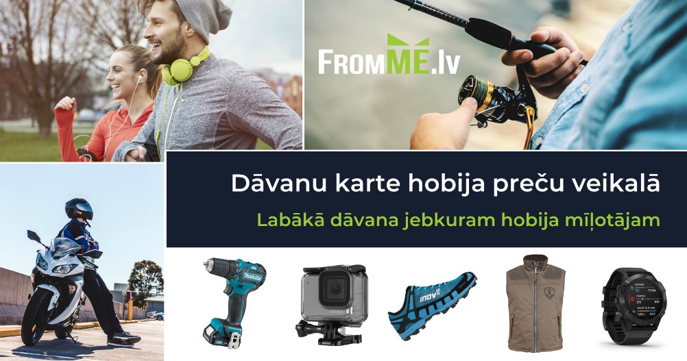 Dāvanu karte hobija lietām