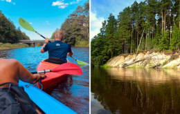 Piedzīvojums pa Latvijas upēm