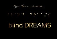 Blind Dreams vakariņas tumsā