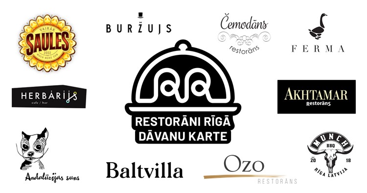 Dāvanu karte Restorāni Rīgā