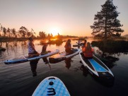 Saulrieta SUP piedzīvojums Ķemeru tīrelī