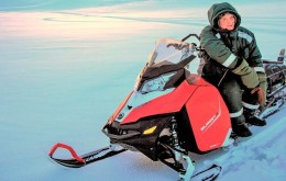 Brauciens ar sniega motociklu 30 minūtes, 1-2 personām