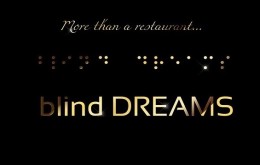 Ресторан BLIND DREAMS ужин из 2 блюд в темноте для одного
