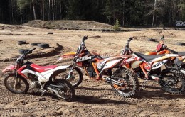 Brauciens ar krosa motociklu 1 personai, 20 min