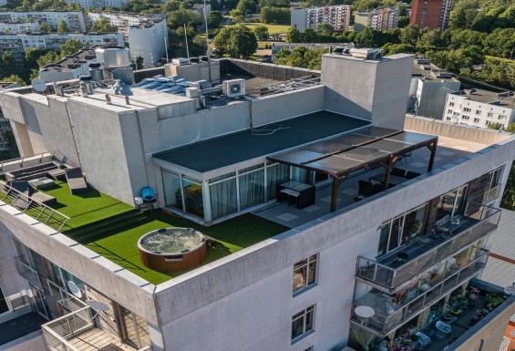 Выходные в роскошном пентхаусе Sky house Riga