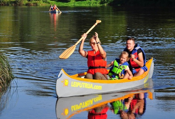 Laivošana pa Gauju grupai: Murjāņi - Leiputrija