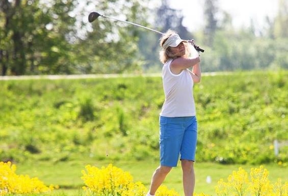 Обучение гольфу для двоих в  “Reiņa trasе”