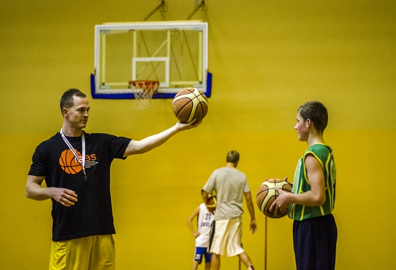 Individuālā basketbola nodarbība 1 personai trenera vadībā