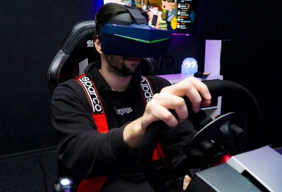 Поездка на гоночном автосимуляторе PRO для 1 персоны от VR Gaming