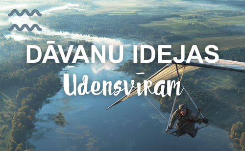 Oriģinālas idejas, ko dāvināt Ūdensvīram